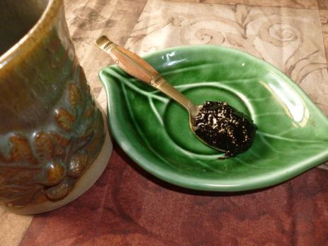 Elderberry and Blackberry Honey.... tasty!